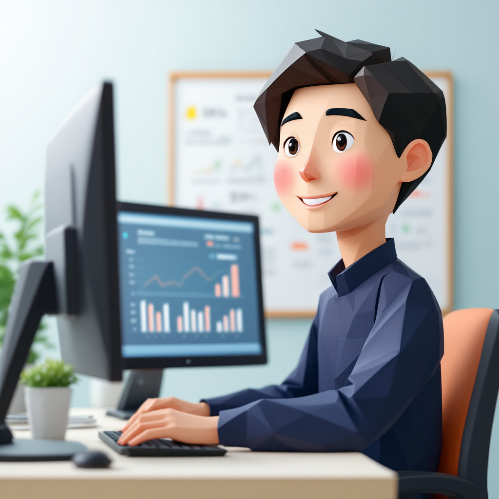 店舗運営企画 / 営業企画のキャラクターイラスト